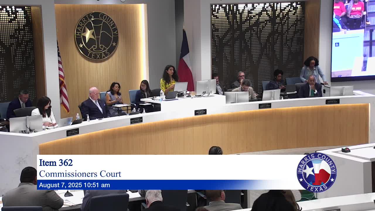 Harris County Speakers Urge Voter Decision on Early Childhood Education Funding