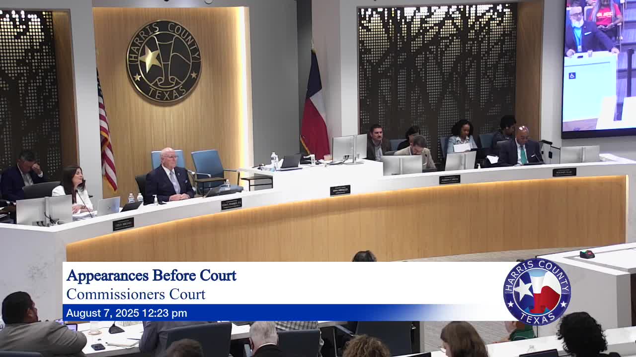 Advocates Urge Harris County Commissioners to Expand HEART Program for Mental Health Response