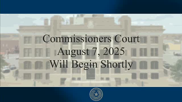 Johnson County Commissioners Court Approves Dispatch Services and Debt Redemptions