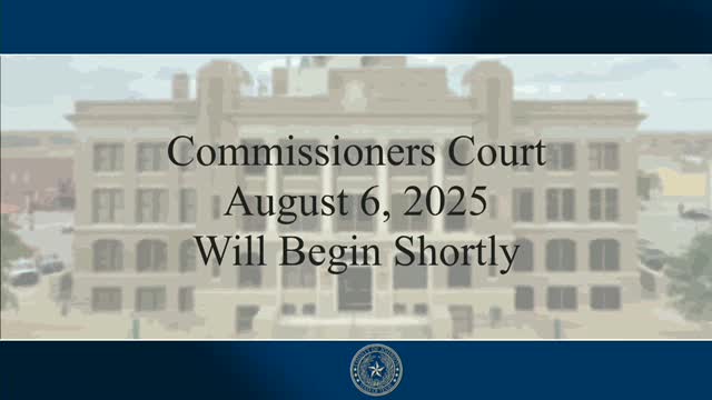 Johnson County Commissioners Court Discusses Budget and Vehicle Allowance Adjustments