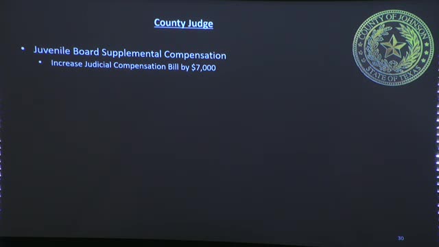 Commissioner's Court Allocates Budget for Meals on Wheels and Indigent Cremations