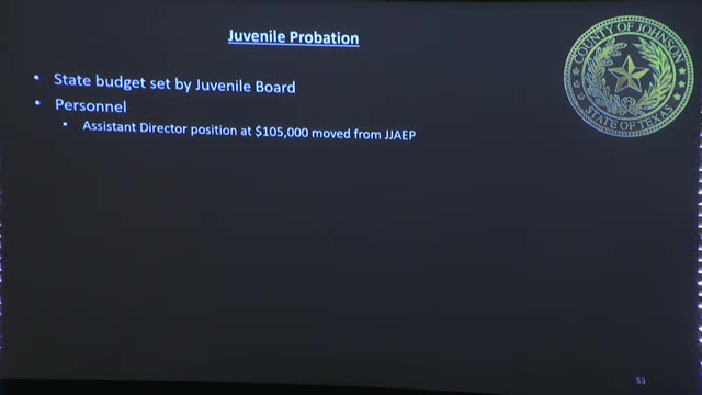 Juvenile Board Approves State Budget Changes Amid County Budget Flexibility