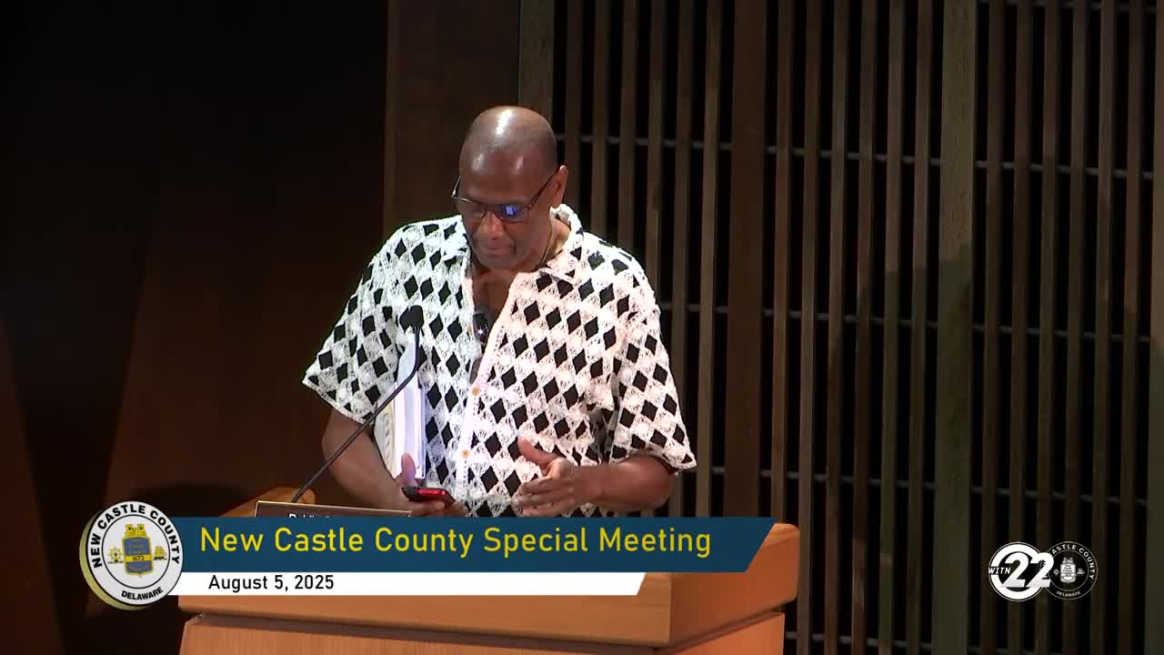 Newcastle County Homeowner Questions Tyler Technologies Reassessment Process and Fair Market Value