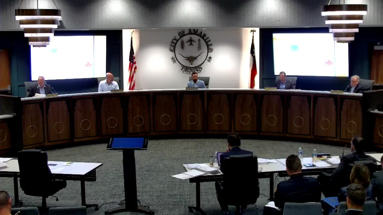 Amarillo City Council Discusses Police Budget and Retiree COLA Increase