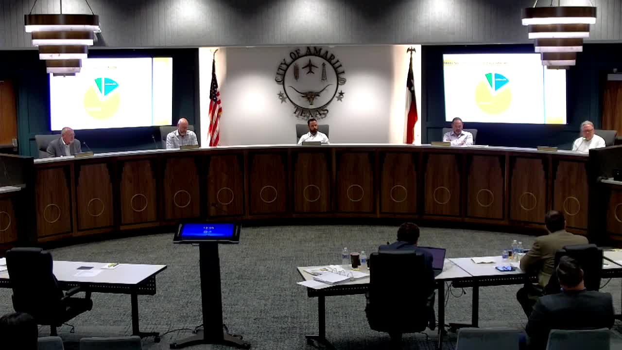 Amarillo City Council Considers Phased Budget Changes for New Department Funding