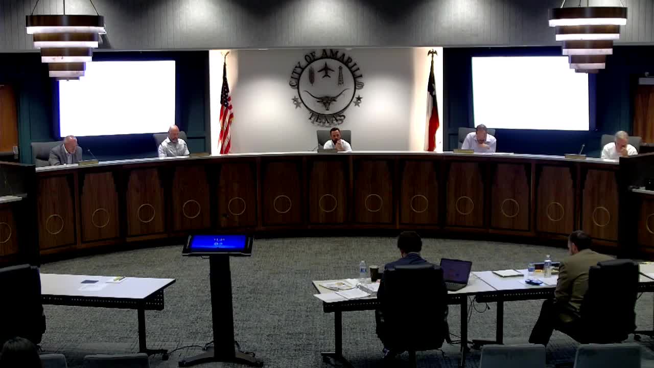 Amarillo City Council Discusses Grant Funding and Public Improvement Districts