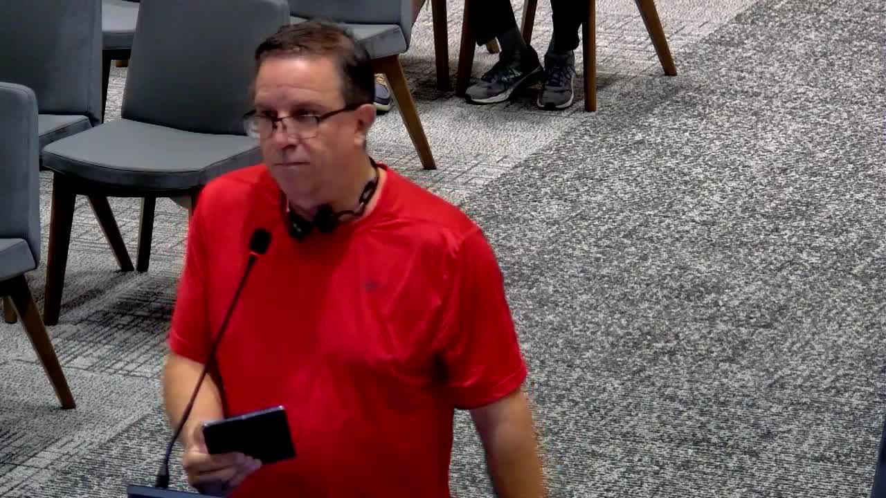 Public Speaker Tim Benson Advocates for Senior Citizen Budget in Amarillo