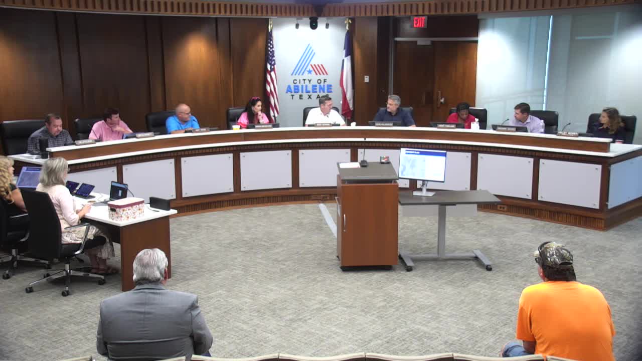 Abilene Planning Commission Approves Zoning Change for Rainy Creek LLC Property