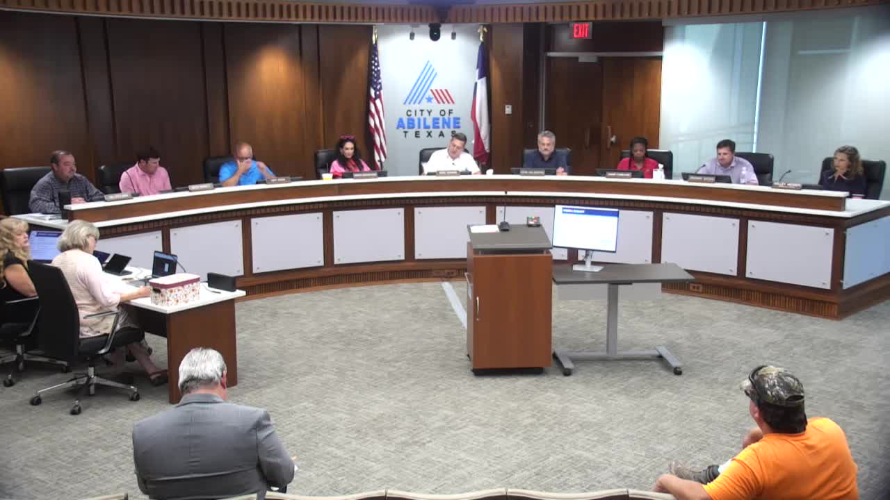 Abilene discusses zoning change from Planned Development to Agricultural Open for 4051 Westlake Road
