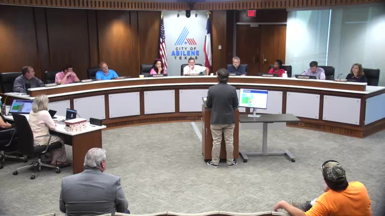 Public Hearing Held on High Density Housing Development Near Abilene Air Force Base