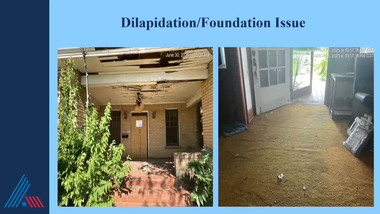 City Council Upholds Condemnation of Historic Home Owned by Denitra Johnson