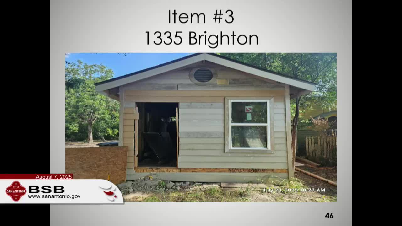 Inspection Reveals Structural Violations at 1335 Brighton Avenue Deteriorating Property