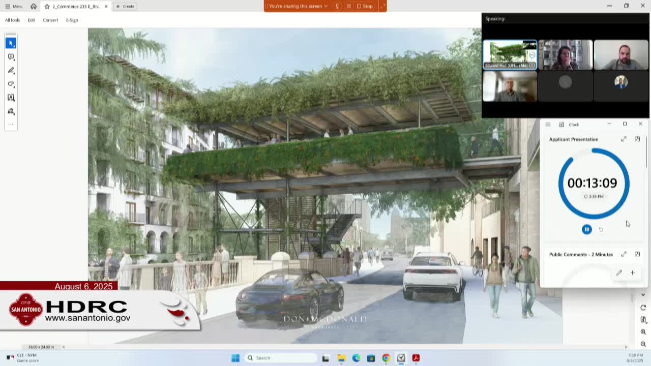City Leaders Unveil Sustainable Green Plan for McCart Hotel Area