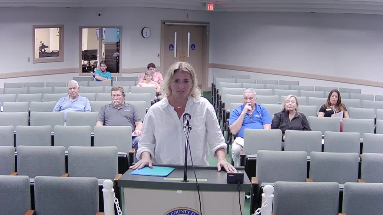 Neighbors Oppose Mr. Lanahan's Wetlands Rezoning Application at Wilderness Circle