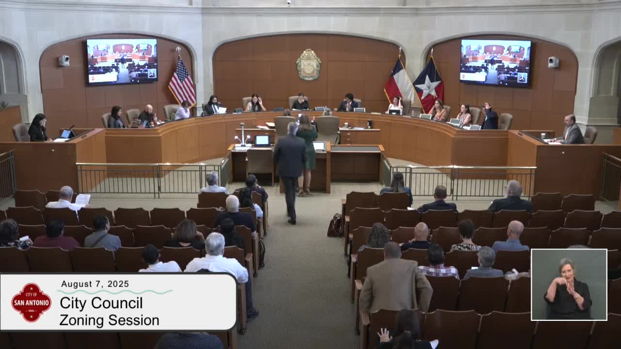 Council Member Castillo Advocates for Denial of Auto Sales Rezoning on South Zamora Street