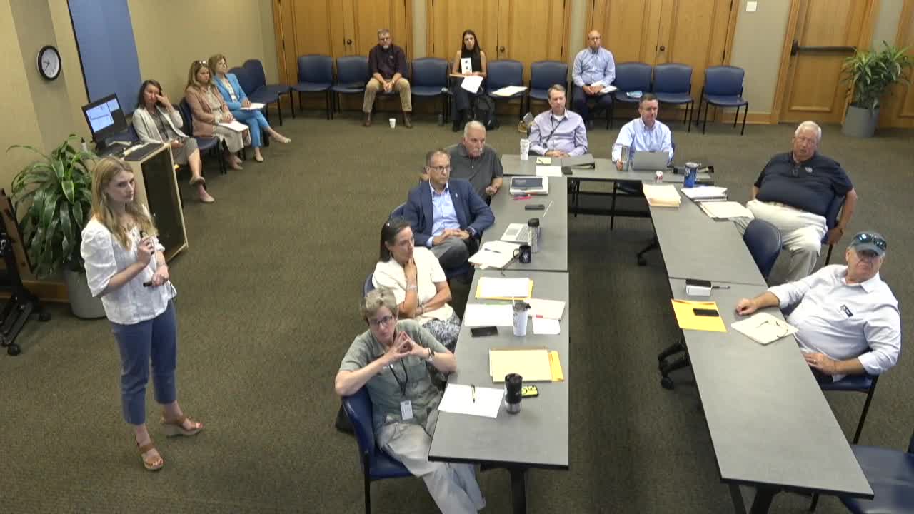 Engineers Discuss Road Alternatives for Old Smyrna Road Reconstruction Project