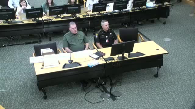 Collin County Sheriff Discusses Jail Overcrowding and Budget Constraints with Commission