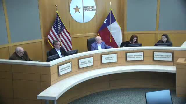 County Administrators Present $300M Capital Project Proposal to Commissioners Court