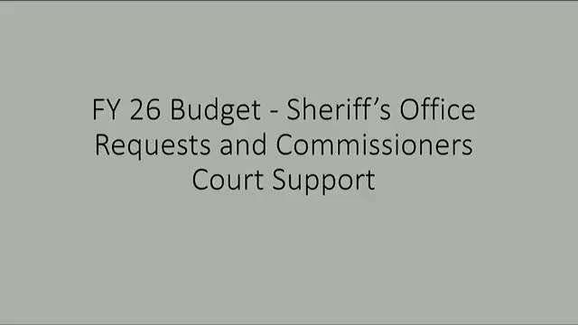 Commissioner Proposes Adding 60 Detention Officers to County Jail Budget