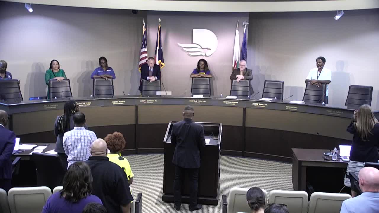 DeSoto City Council Holds Prayer Session for Unity and Community Health