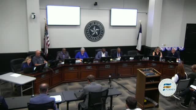 Forney Council Approves 2025 Service Plans for Bellagio and Fox Hollow Districts