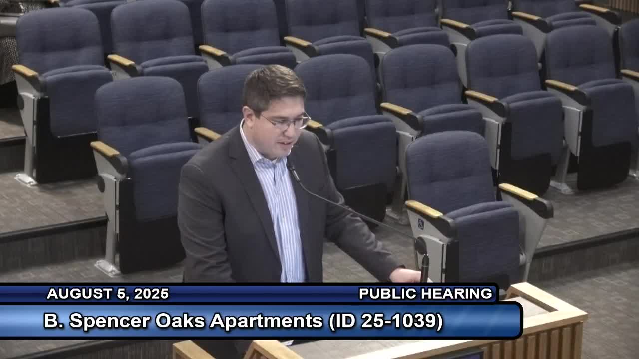 Denton City Council Reviews Waterford at Spencer Oaks Affordable Housing Renovation Request