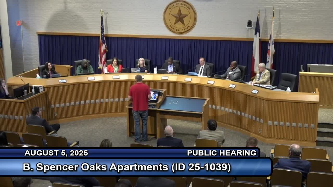 Denton Council Member Critiques Housing Board Appointments Amid $14M Budget Deficit
