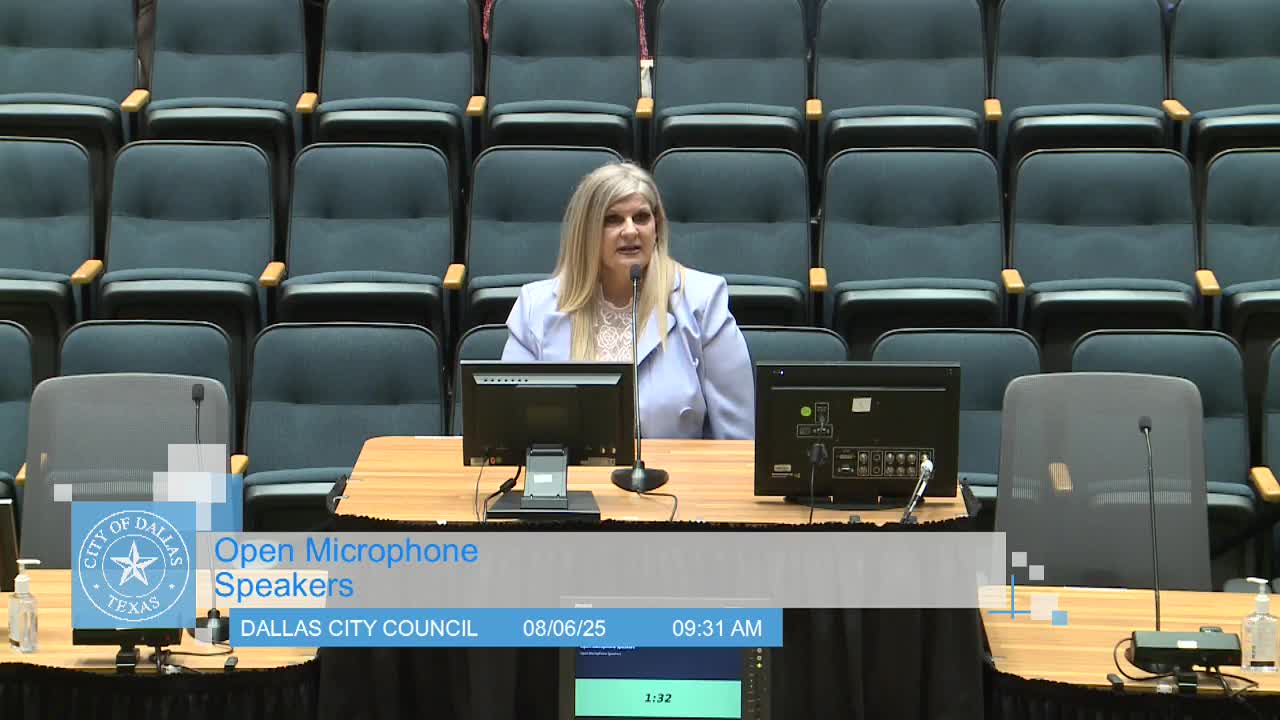 Community Member Calls for Oversight of Dallas Animal Services Budget
