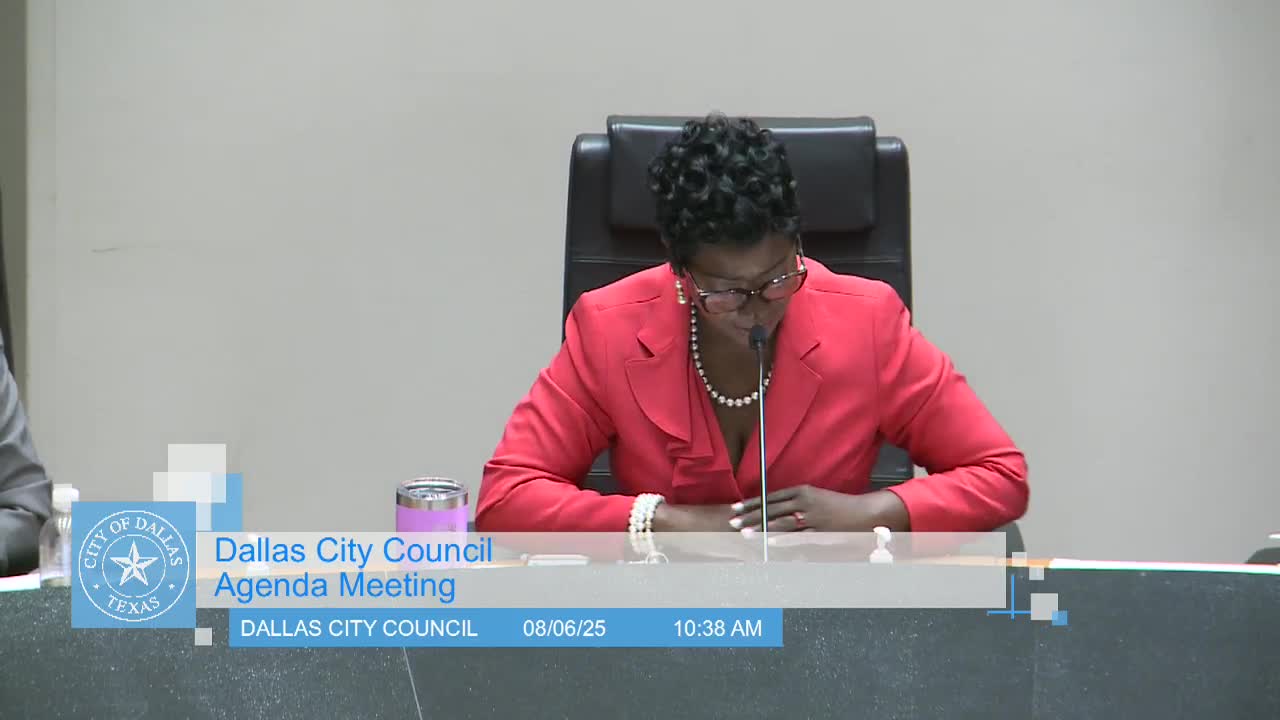 Dallas City Council Reviews Grant Compliance Amid Federal Directive Changes