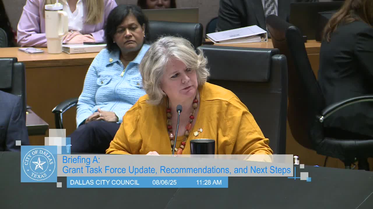 Dallas City Council reviews compliance updates on drivers of poverty and opportunity