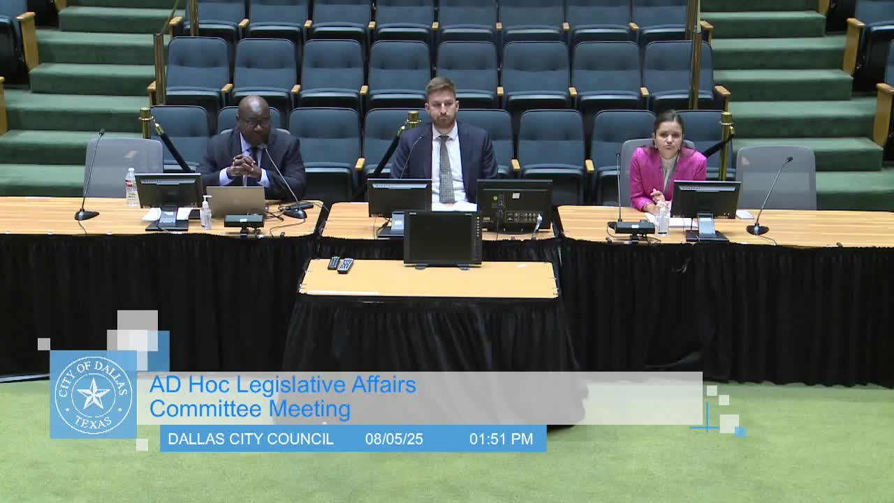 City Leaders Highlight Importance of Lobbyists for Legislative Success