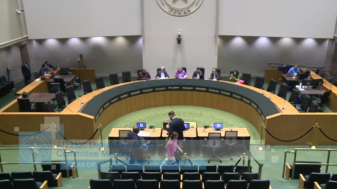 Dallas Legislative Team Reviews Major Bills from 89th Texas Regular Session