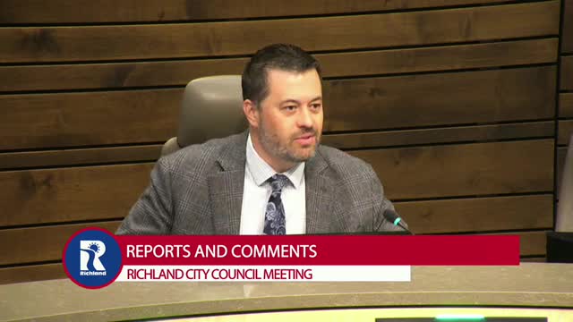 Mayor Richardson praises community engagement and public safety initiatives in city council meeting