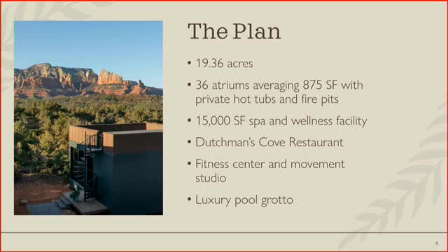 Ambiente Development Plans New Dutchman's Cove Restaurant and 36 Lodging Units in Sedona