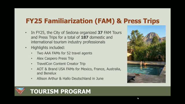 Sedona Tourism Program Executes 37 FAM and Press Trips for Travel Agents and Media