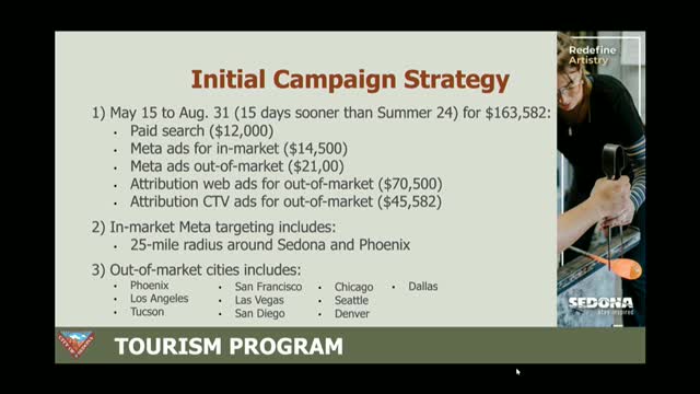 Sedona City Council Approves $60K Advertising Strategy Amid Declining Revenue