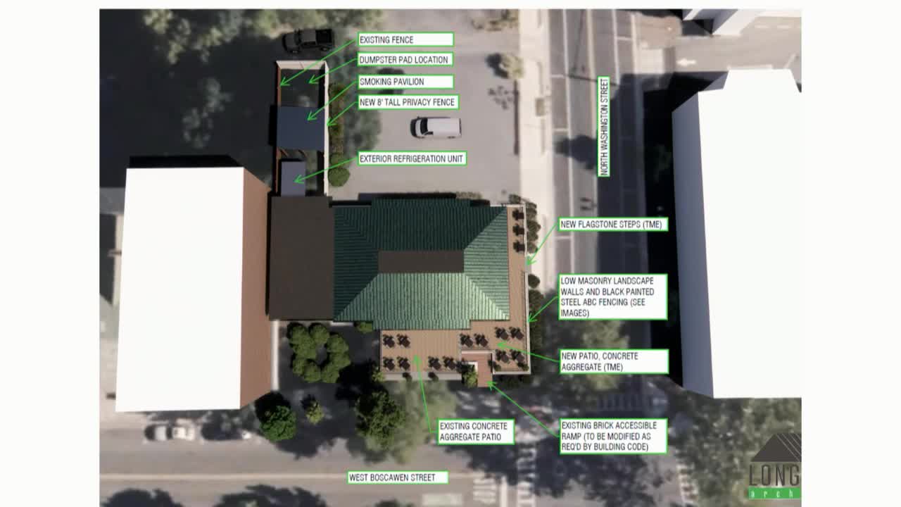 Bonnie Blue Bakery Discusses Renovation Plans and New Fencing for Outdoor Patio