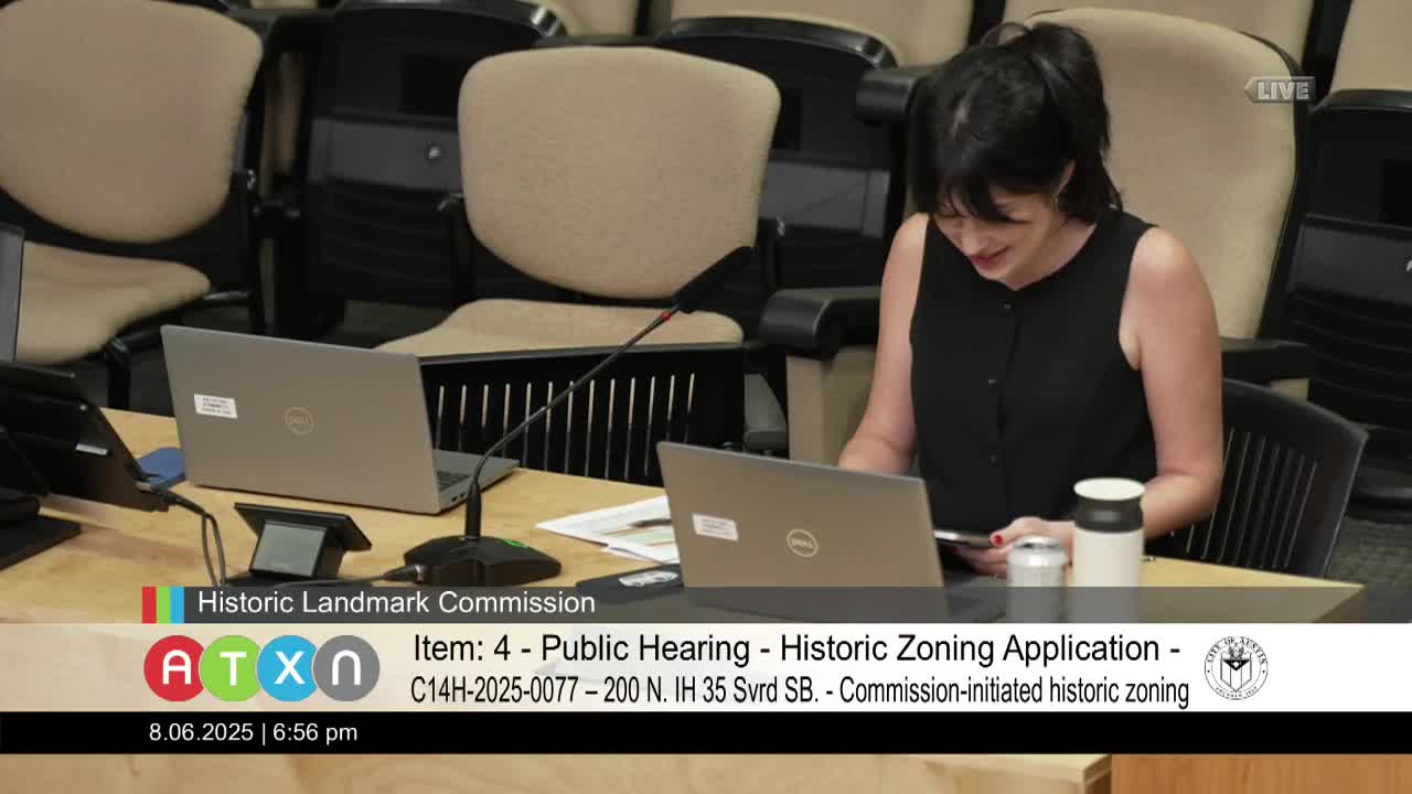 Austin City Council Initiates Historic Zoning for Palm Park Shelter House