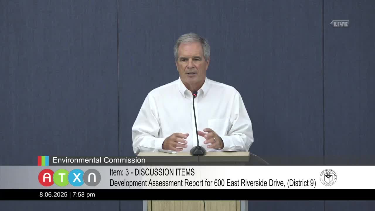 Austin Commission Discusses Bird Friendly Design and Public Dock Accessibility Plans