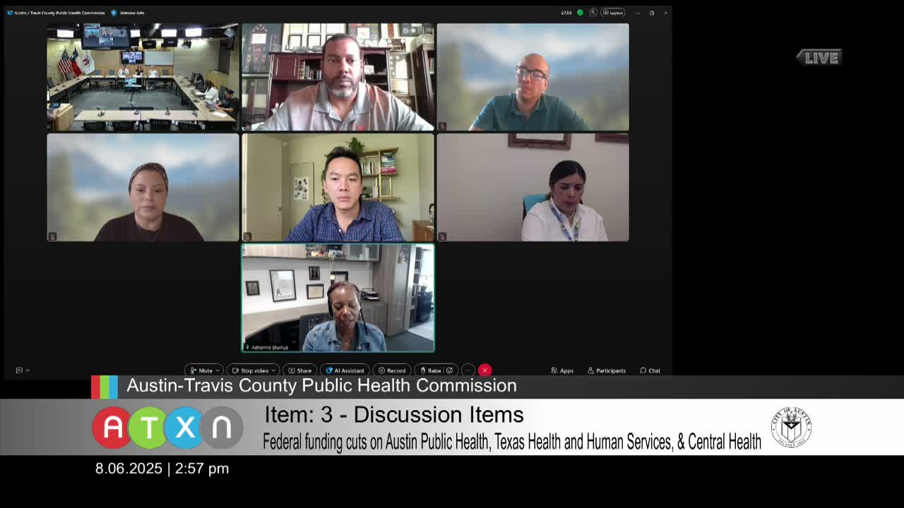 Austin Public Health Faces Funding Instability Threatening Core Health Services