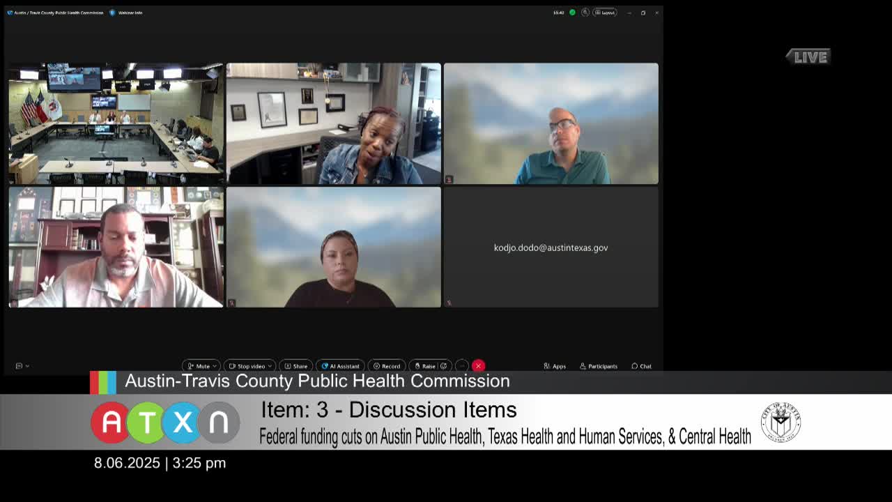 Commissioners Discuss Fentanyl Testing Strips and Heat Illness Recommendations