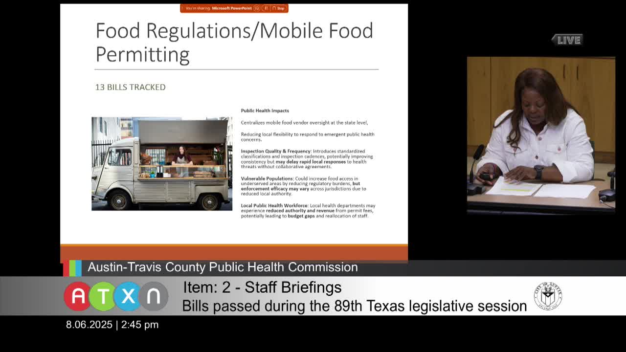 Texas Legislature Passes Bills Limiting Local Health Oversight and DEI Initiatives