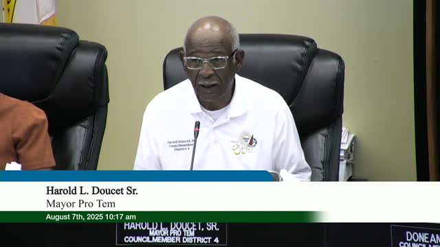 Port Arthur City Council Approves 2025 Tax Rate and Budget Hearings