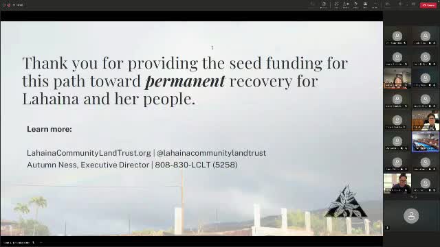 Hawaii Office of Recovery outlines $7B Lahaina recovery strategy to restore infrastructure