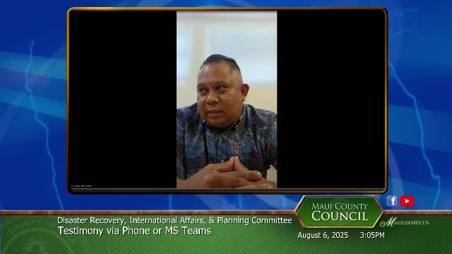 Community Leader Advocates For Lahaina Amidst Gentrification and Displacement Concerns