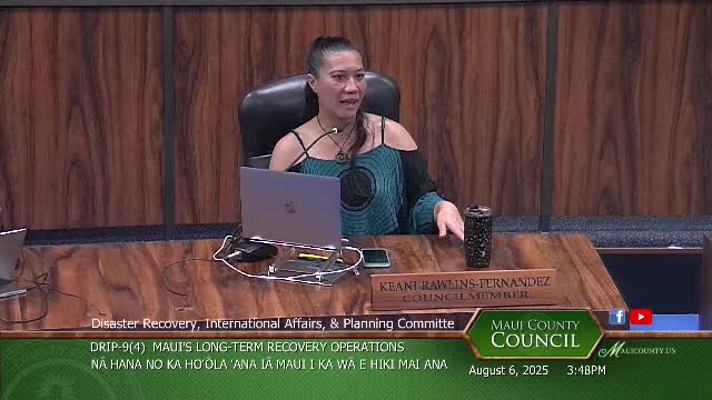 Lahaina Community Land Trust to Present Program Details This Saturday