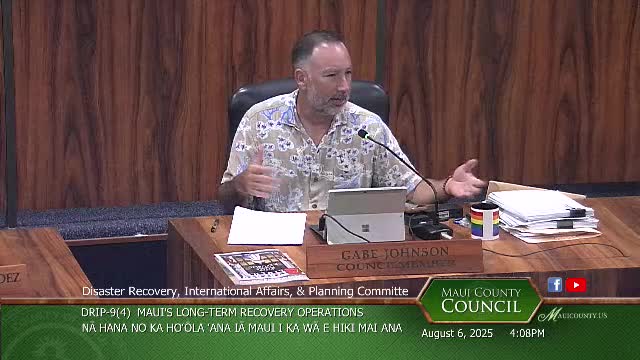 Maui Officials Evaluate Greenway and Flood Management Strategies with Community Input