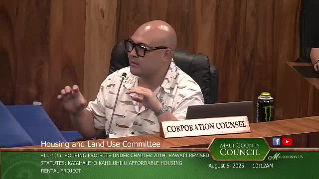 County Officials Discuss Funding Solutions for Affordable Housing Project Costs