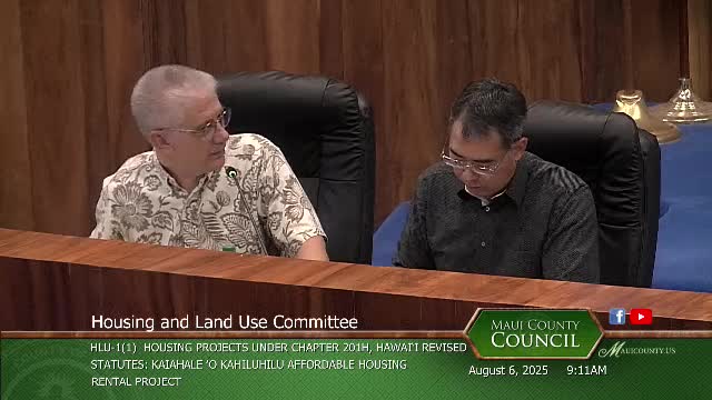 Maui Council Prioritizes Affordable Housing Safety Over Office Space Development