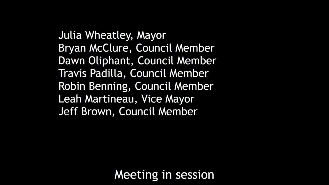 Mayor Wheatley convenes town council meeting with public participation guidelines